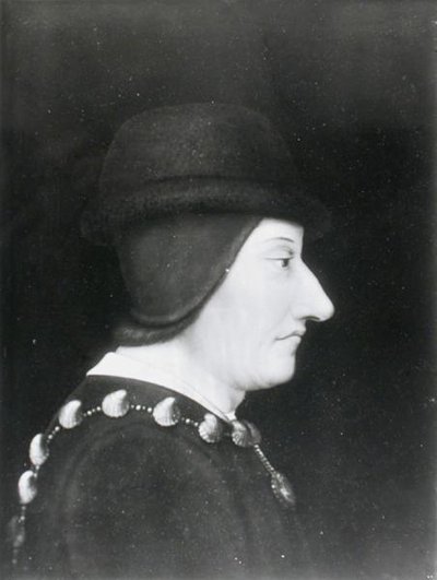 Louis XI (1423-83) by French School